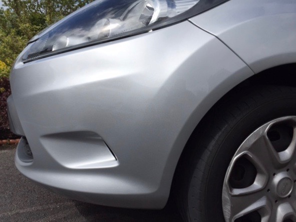 After Ford Bumper Scuff Repair