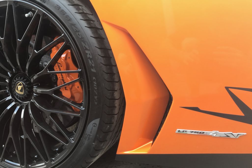 Lamborghini Paint Repair