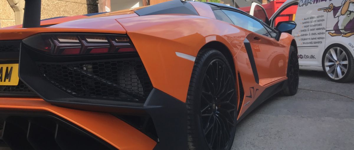 Lamborghini Paint Repair