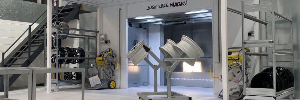 Car-Wizard Alloy Powder Coat Plant