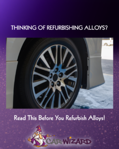 Thinking of refurbishing alloy wheels