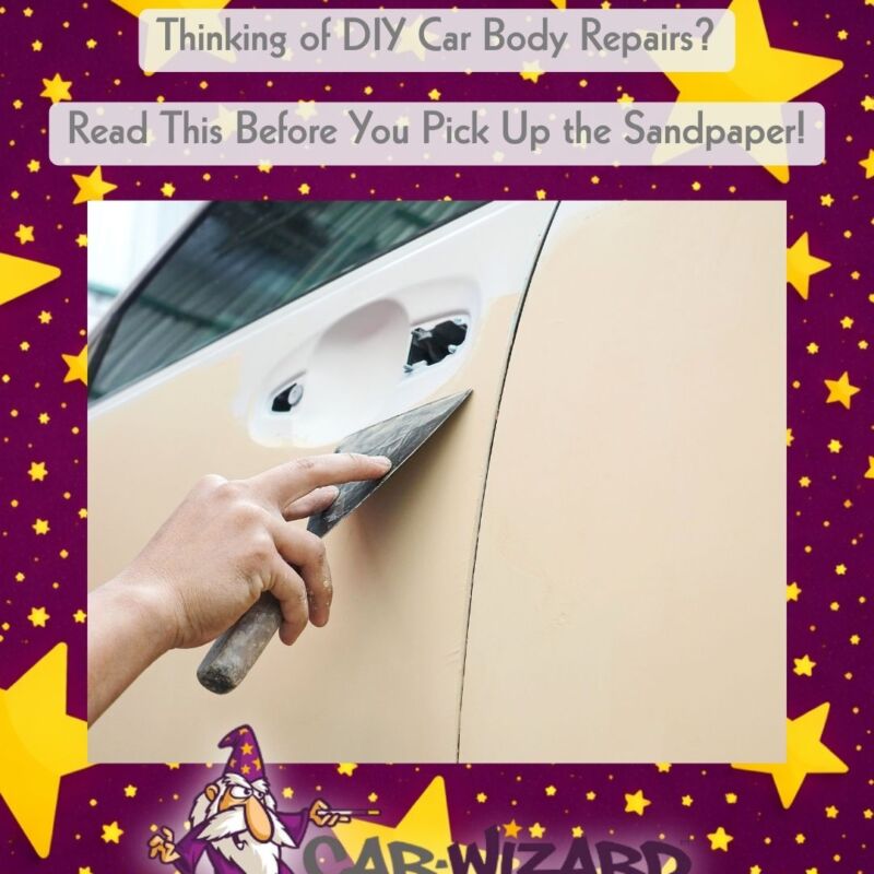 Thinking of DIY Car Body Repairs