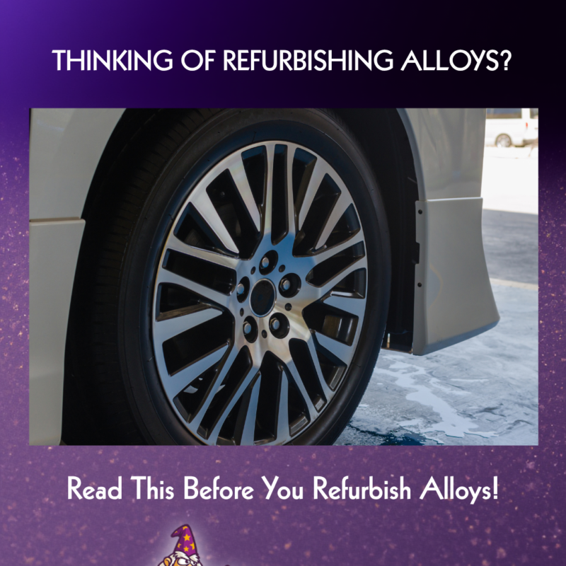 Thinking of refurbishing alloy wheels