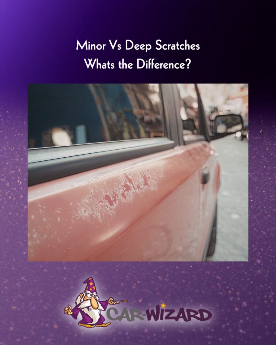 Minor vs Deep Scratches