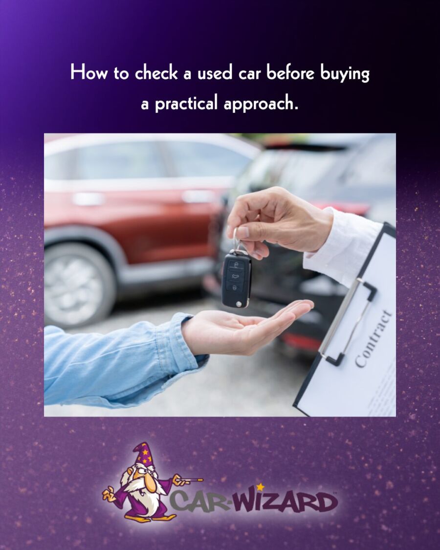 How to check a used car before buyinga practical approach.