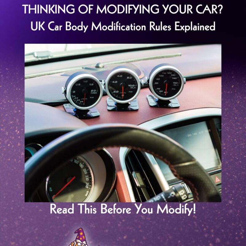 THINKING OF MODIFYING YOUR CAR? UK Car Body Modification Rules Explained