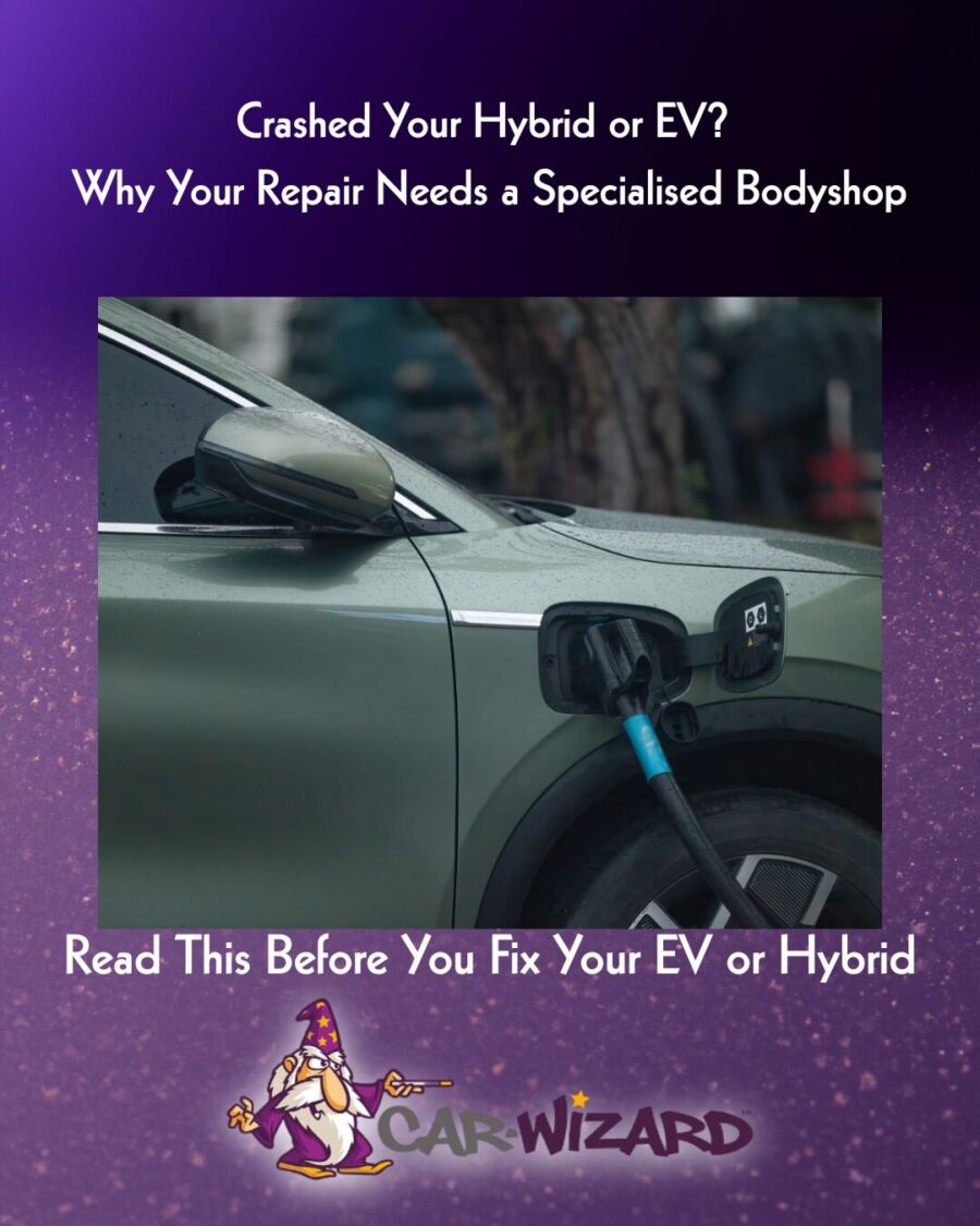 Crashed Your Hybrid or EV? Why Your Repair Needs a Specialised Bodyshop