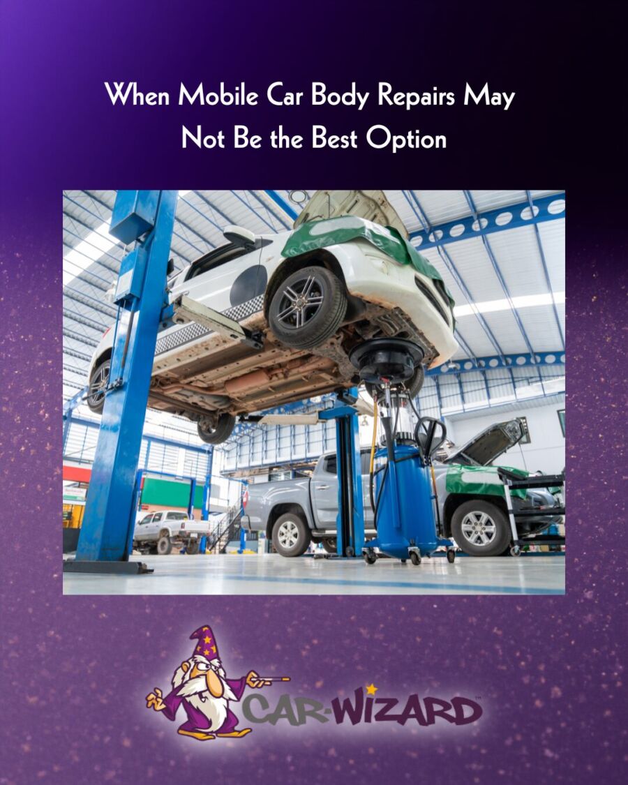 When Mobile Car Body Repairs May Not Be the Best Option