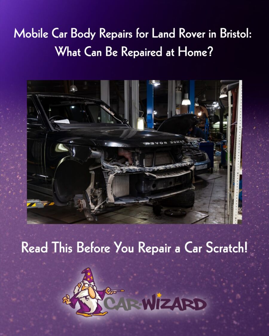 Mobile Car Body Repairs for Land Rover in Bristol: What Can Be Repaired at Home?