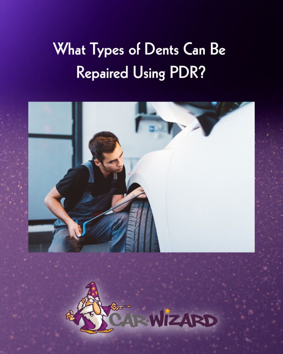 What Types of Dents Can Be Repaired Using PDR?